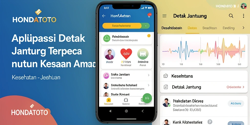 Tampilan antarmuka HONDATOTO yang sederhana dan informatif.