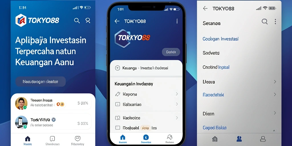 Antarmuka <strong>TOKYO88</strong> yang modern dan mudah digunakan untuk investasi.