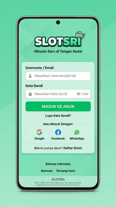 Panduan Login Akun Slotsri untuk Pengguna Android