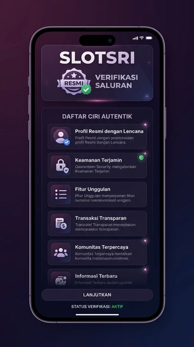 Halaman Resmi Slotsri untuk Pengguna Android Indonesia